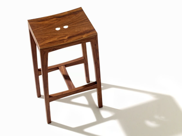 OTTO - High wooden barstool by Sixay furniture - view 3